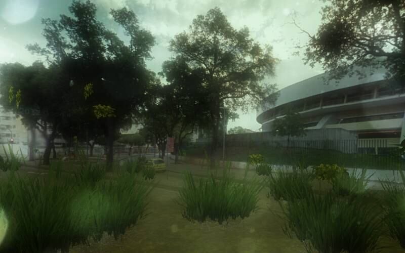 Consegue imaginar como ficariam os arredores do Estádio do Maracanã em um cenário pós-apocalíptico? De acordo com o Urban Jungle Street View, seria mais ou menos assim