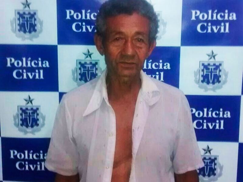 Aposentado está custodiado na carceragem de Potiraguá