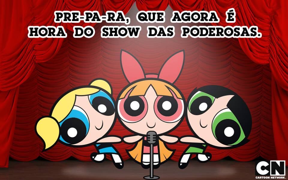 Convenhamos: as Meninas são Superpoderosas muito antes da Anitta, né? A foto foi divulgada na fanpage do canal pago Cartoon Network