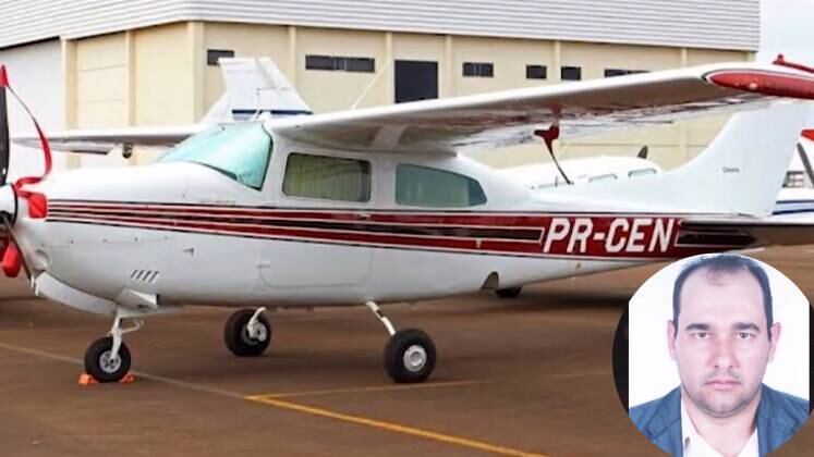 Após ser descoberto, ele pegou um avião com o dono da fazenda, Alfonso Helfenstein