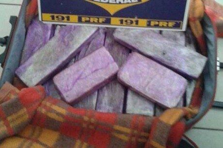 PRF apreendeu 23 kg de drogas