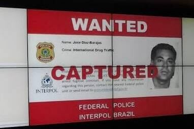 Em coletiva, em Brasília, a PF mostrou lista vermelha da Interpol