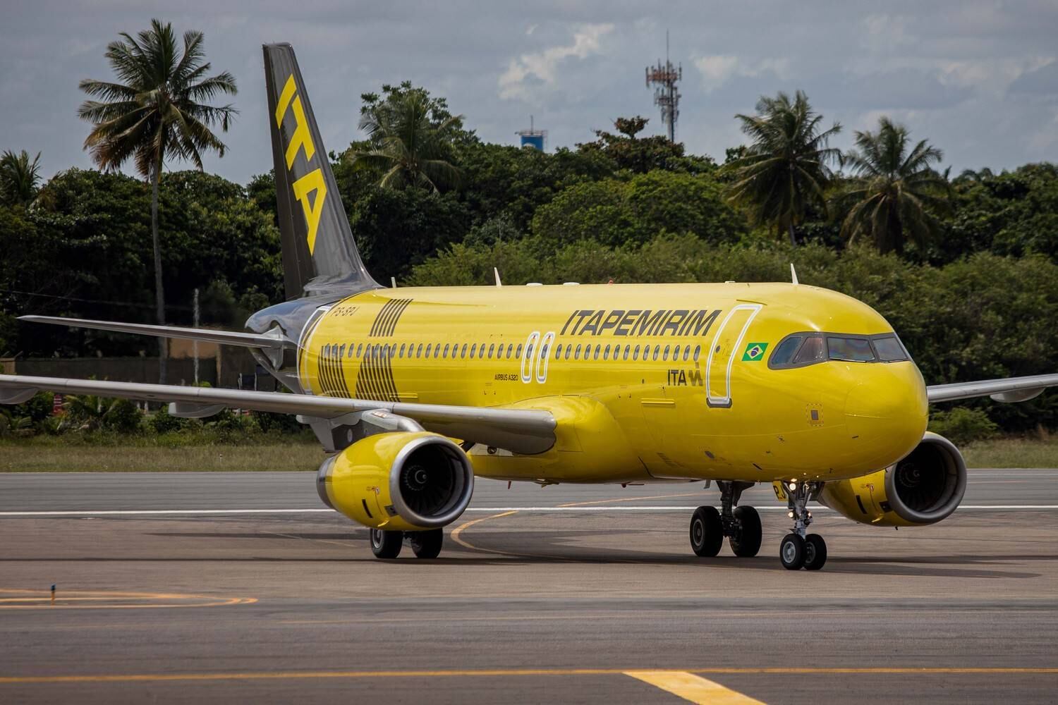 Avião da ITA, semelhante ao envolvido na ocorrência