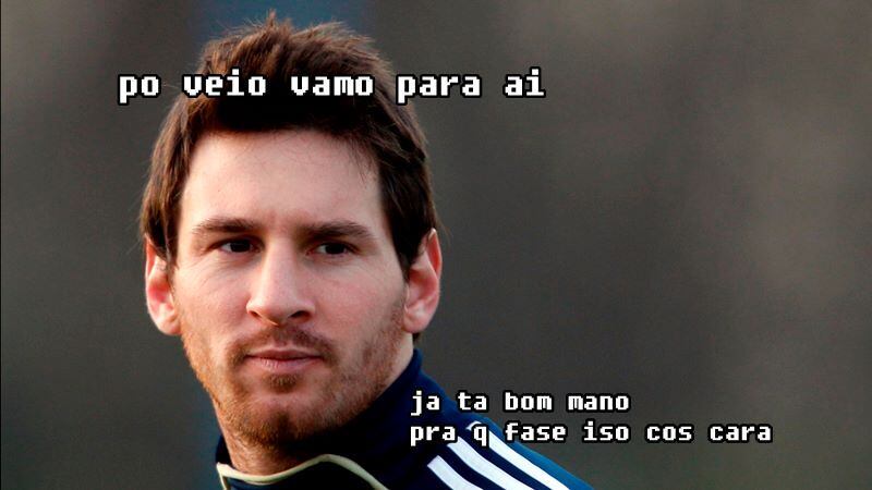 Estava fácil marcar gols e até Messi pediu para parar por aí