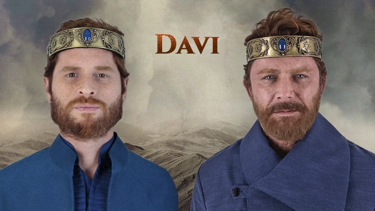 Cirillo Luna interpretou Davi da quarta até a sétima temporada da trama. O ator viveu momentos importantes da trajetória do personagem, como a perseguição de Saul (Carlo Porto), a unção como rei de Israel, o pecado com Bateseba (Paloma Bernardi) e a morte de Urias. Agora, Petrônio Gontijo assumiu o papel e começou a lidar com as consequências das escolhas do rei no passado. Veremos como ele irá lidar com todas elas

