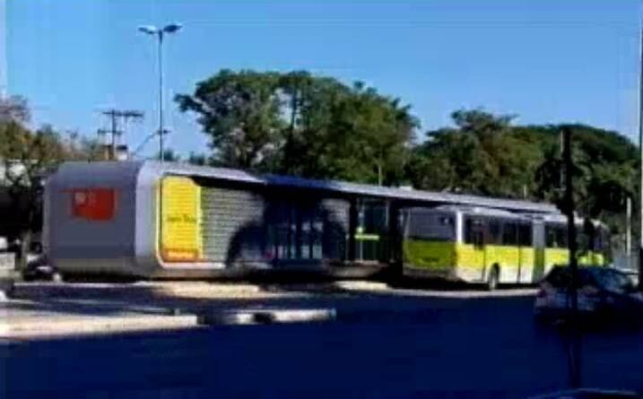 O grupo ficou preso na estação Santa Rosa