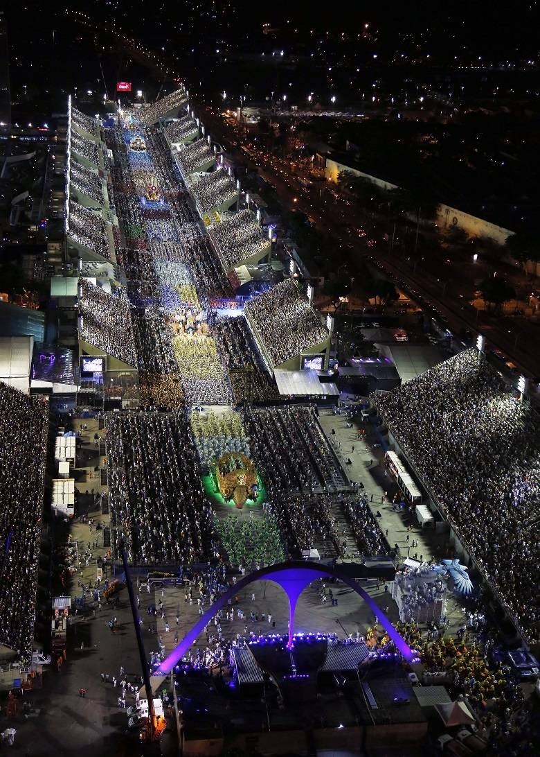 Marquês de Sapucaí foi liberada para os desfiles do Carnaval carioca