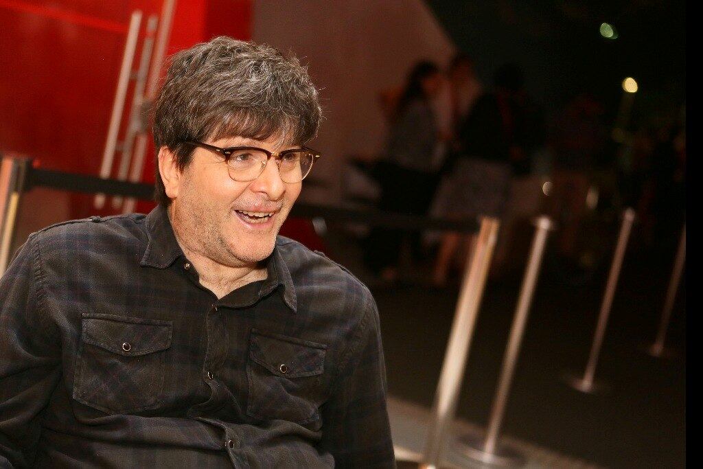 O escritor Marcelos Rubens Paiva prestigiou a abertura no Ibirapuera