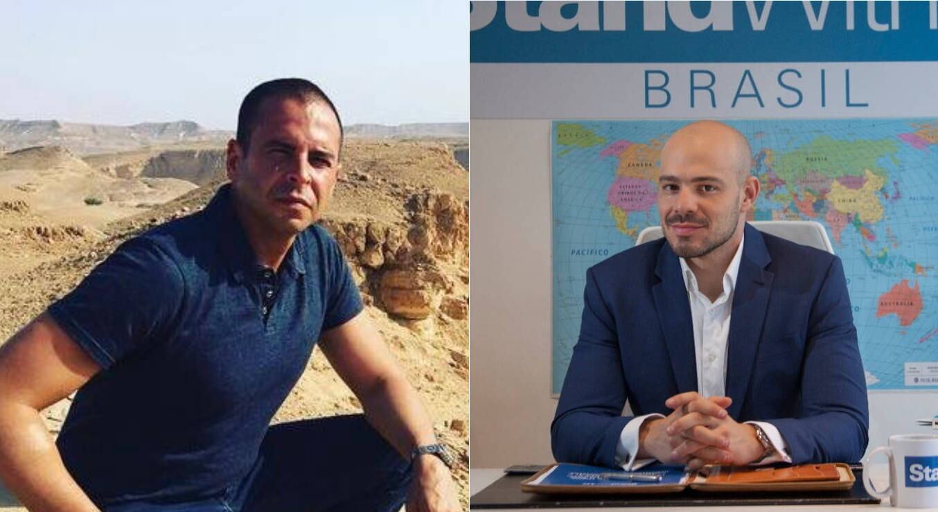 Ex-correspondente em Israel Herbert Moraes e cientista político André Lajst