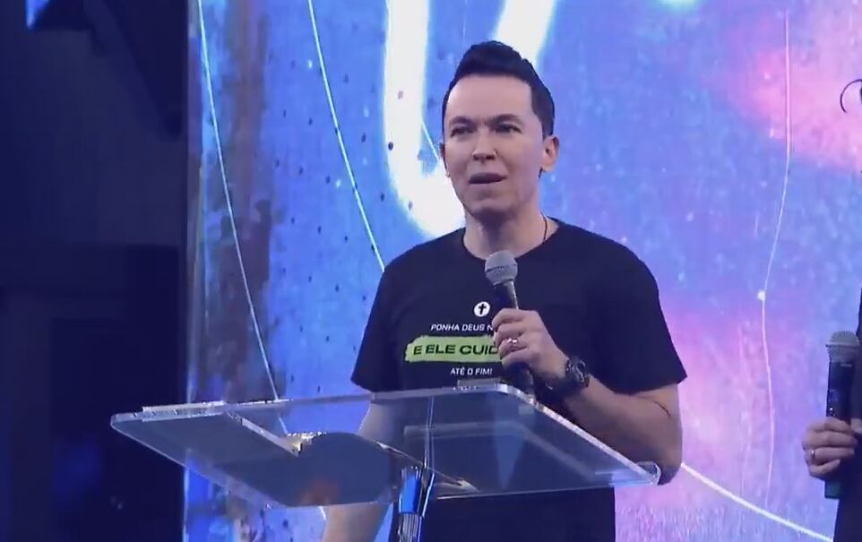 Pastor Lucinho Barreto, da Igreja Batista da Lagoinha