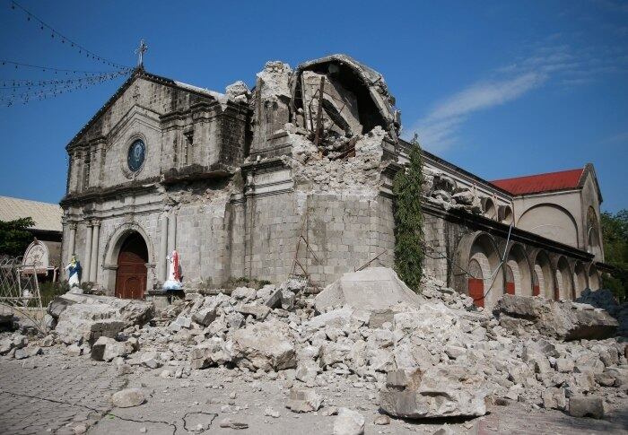 Terremoto atingiu cidade de Porac