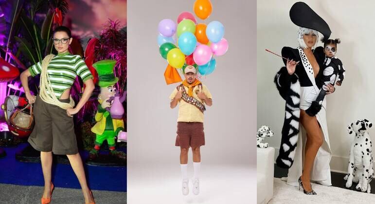 Fantasias dos famosos
