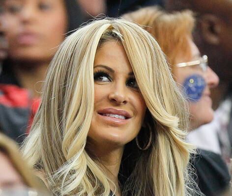 Kim Zolciak foi a escolhida do defensor dos Falcons, Kroy Biermann