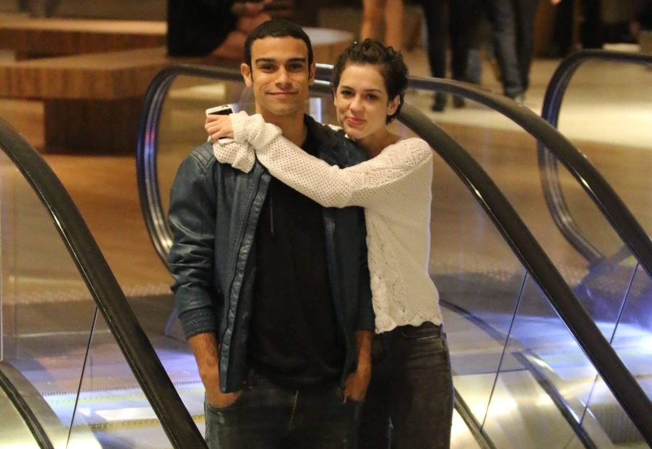 Sophia e Sérgio estão em clima ótimo
