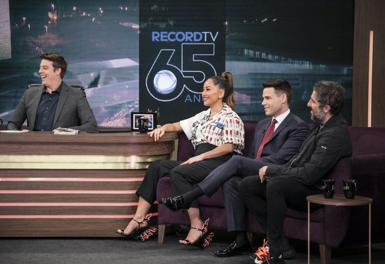 Mion celebra o fato de o seu trabalho ter permitido que ele conhecesse alguns de seus ídolos como o ator Sylvester Stallone

• VÍDEO: Apresentadores da Record TV participam do Programa do Porchat nesta quinta-feira (27)
