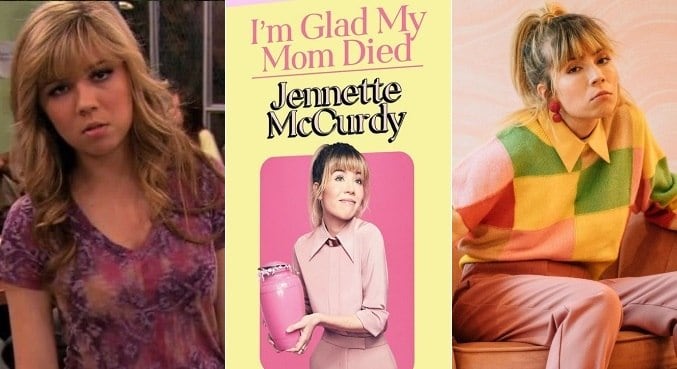 Jennette McCurdy e a mãe 
A estrela de iCarly já comentou diversas vezes que se afastou dos holofotes para cuidar da própria saúde física e mental. Agora, a atriz causou polêmica nas redes sociais ao revelar o título da autobiografia, que será lançada em agosto deste ano. O livro se chamará I'm Glad My Mom Died (ou Estou Feliz que Minha Mãe Morreu). Na capa, Jennette segura uma urna funerária. 


Famosa por interpretar a personagem Sam na série iCarly, Jennette explicou ao site da Entertainment Weekly que o livro mostrará sua difícil relação com a mãe, que a obrigou a ir atrás de uma carreira artística quando ela tinha 6 anos
