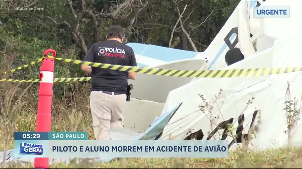 Saiba quem são o instrutor e o aluno que morreram após queda de monomotor em Rio Preto (SP)