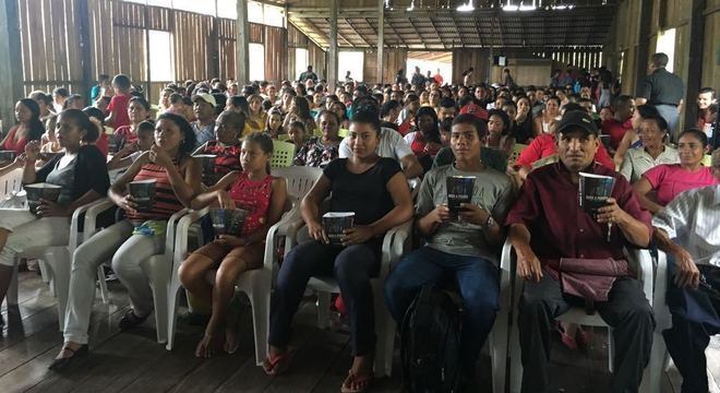 Sessões do Cinema Solidário têm distribuição de pipoca para o público