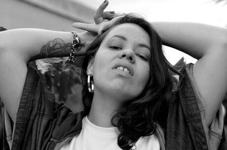 Rapper Lurdez da Luz está no festival "Passa a bola..."