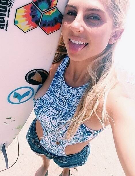 Na 87ª colocação aparece a surfista Sage Erickson, de 23 anos