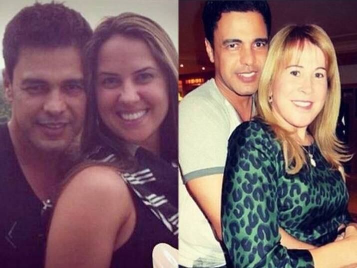 "Faltava uma mulher bonita do meu lado, mais novinha do que eu, para eu ficar completo. Para cavalo velho, capim novo", falou o cantor durante o Prêmio Multishow 2014. Mais uma vez, o cantor mostrou estar feliz com a separação, mas sem esquecer de dar aquela alfinetada na ex

