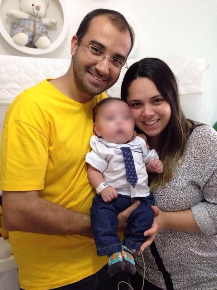 Bebê sofria de doença neurológica