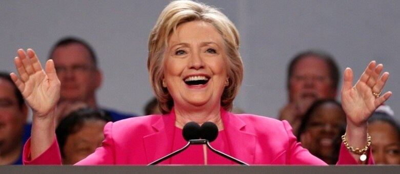 Ao longo da campanha, Hillary Clinton obteve o apoio de 2.807 delegados democratas