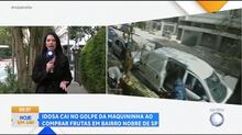 Idosa cai no golpe da maquininha ao comprar frutas em bairro nobre de SP