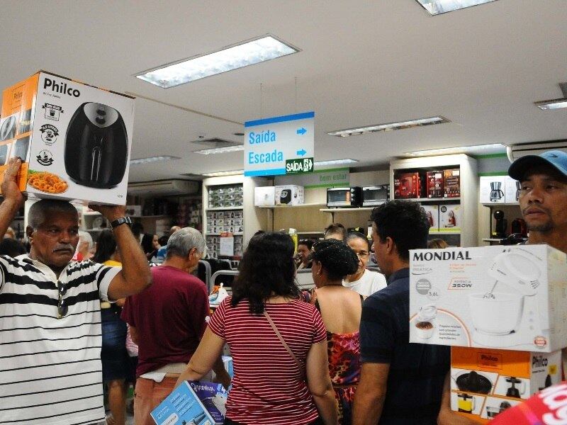 Lojas de departamento tiveram bons resultados