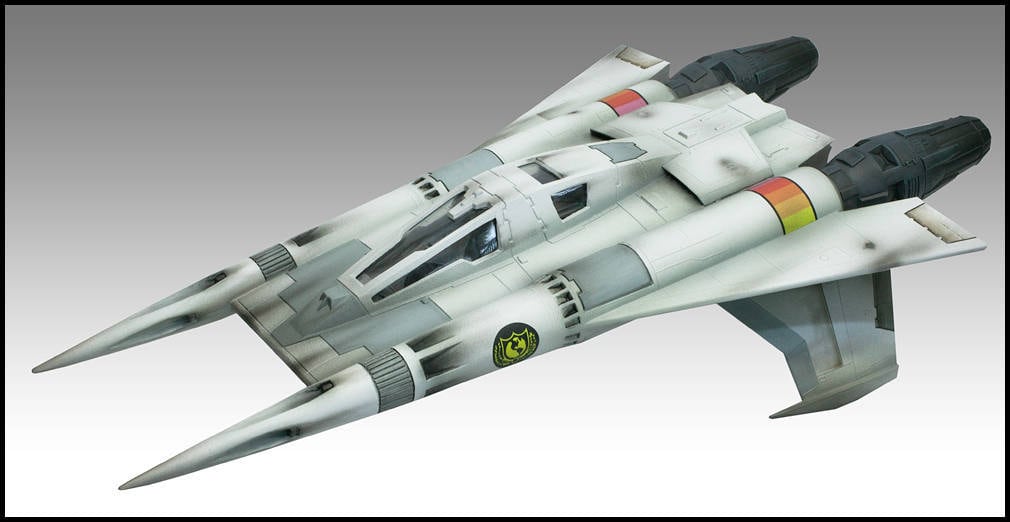 A nave de defesa usada pela Defesa da Terra no seriado Buck Rogers, Thunder Fighter, consegue atingir inacreditáveis 40 mil km/h em sua velocidade máxima. Fortemente armada, ela usa propulsão magnética para decolar e pousar