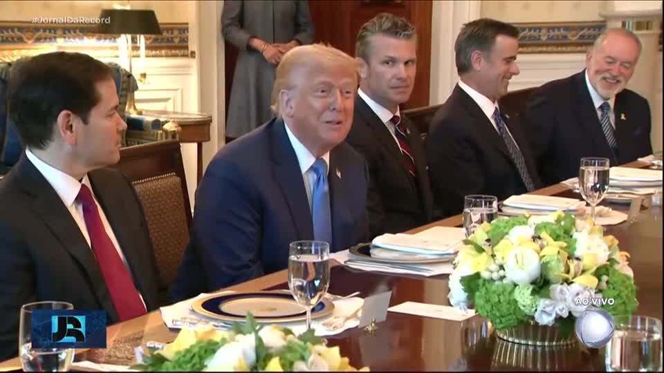 Trump e Netanyahu se reúnem nesta segunda (7) em jantar a portas fechadas na Casa Branca