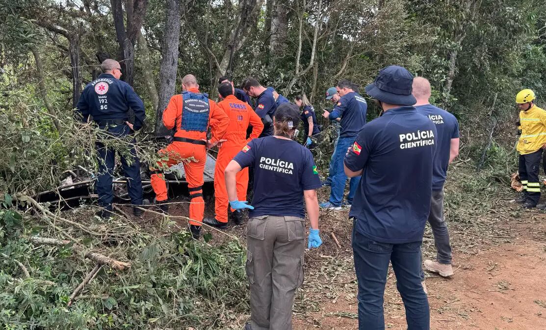 Acidente com balão em SC matou oito pessoas