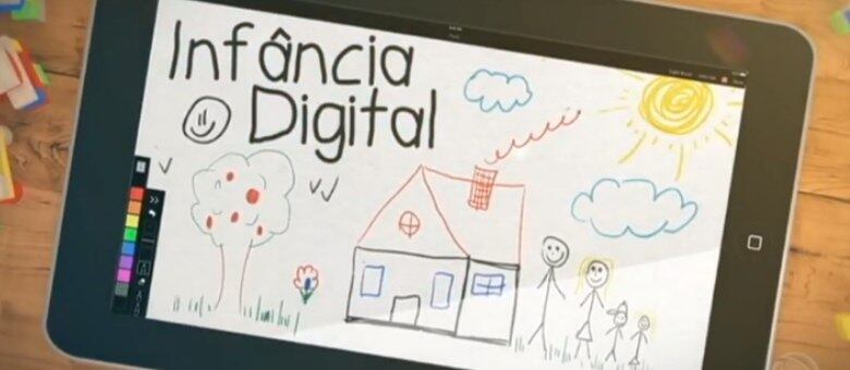 Série de reportagens mostra como os pais lidam com as crianças mexendo em aparelhos digitais