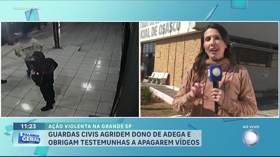Guardas civis agridem dono de adega e obrigam testemunhas a apagarem vídeos em Osasco (SP)