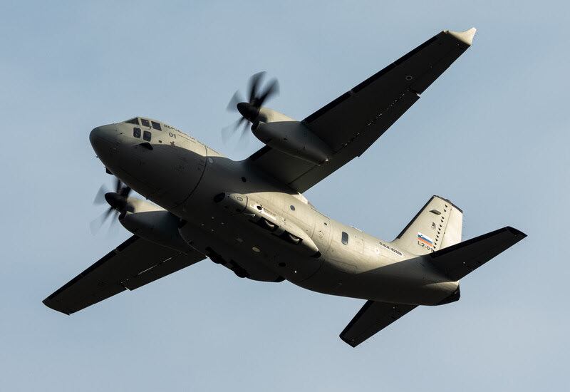Leonardo e Eslovênia: contrato para a compra de modelo C-27J