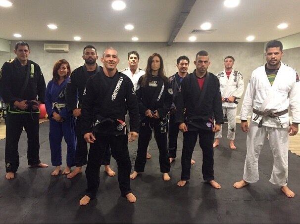 Uma de suas paixões é o jiu-jitsu