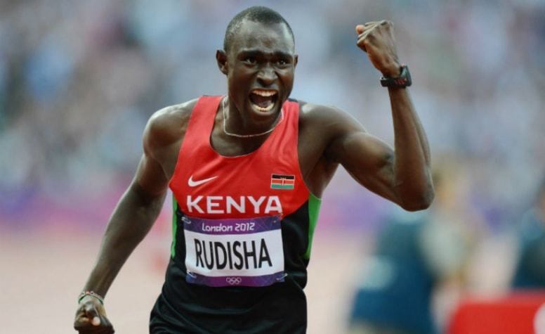 O etíope David Rudisha é o dono do recorde olímpico dos 800 metros. O meio-fundista quebrou a marca histórica nos Jogos Olímpicos de Londres, na Grã-Bretanha, disputados em 2012.