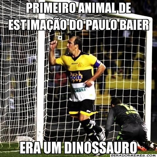 Você teve um T-Rex? O ídolo do Criciúma já
