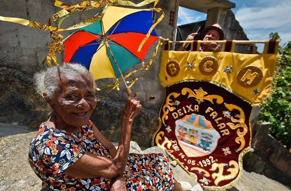 Dona Severina, 116 anos, será homenageada no bloco 'Deixa Falar'