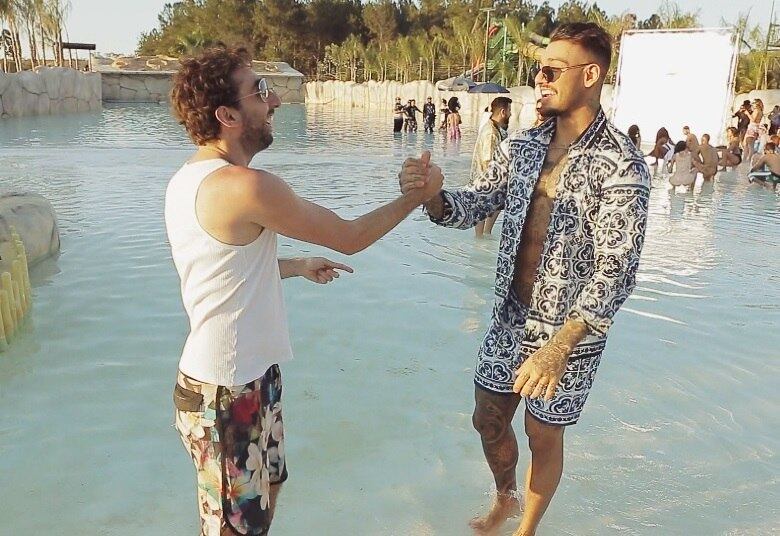 O "magro" vai parar no meio da gravação do clipe da música Se
Organizar, Todo Mundo Pega, do cantor Lucas Lucco