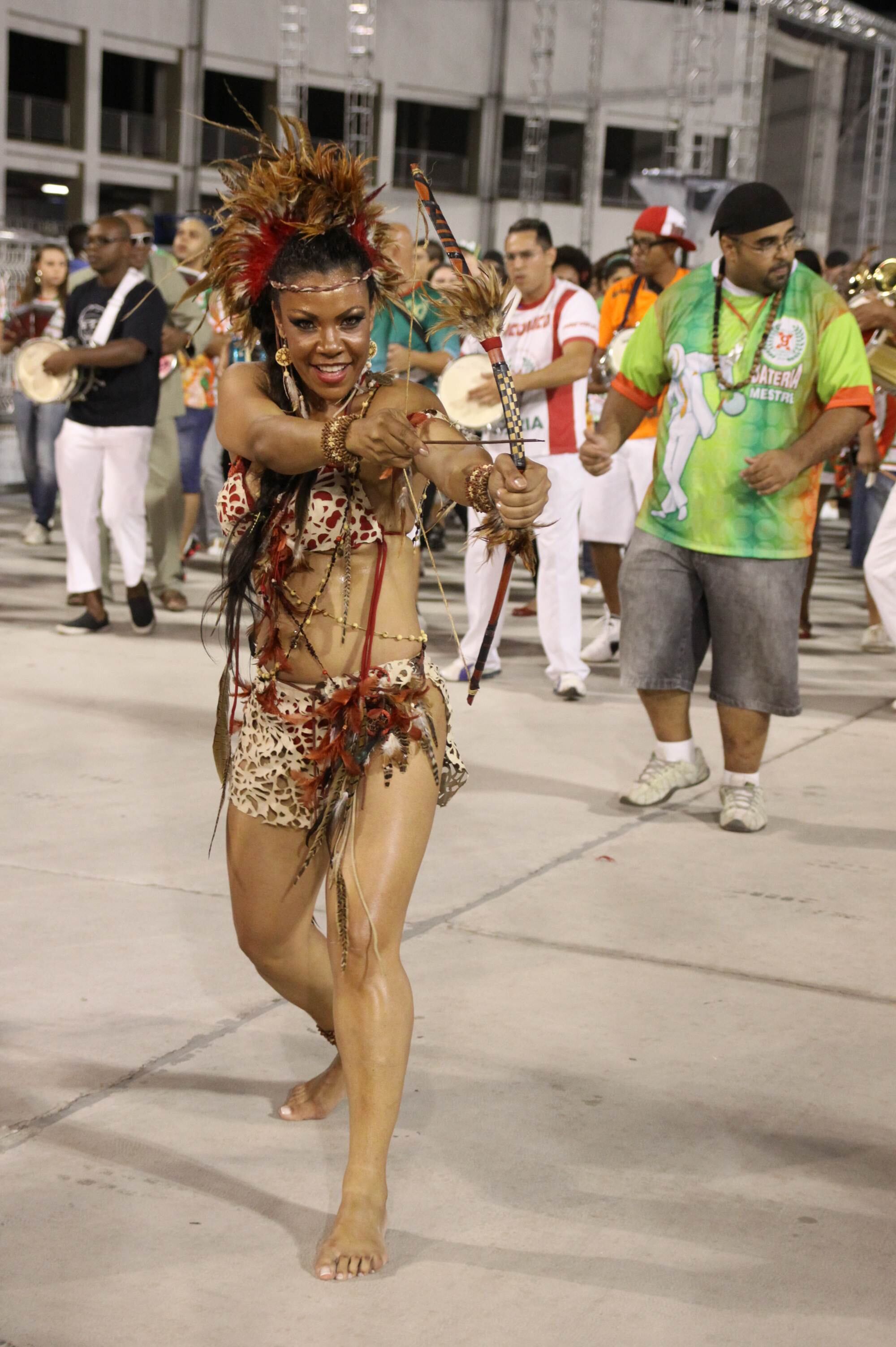 A escola aproveitou para mostrar um pouco das suas fantasias
