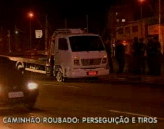 Caminhão foi furtado mas estava sendo monitorado pelo GPS