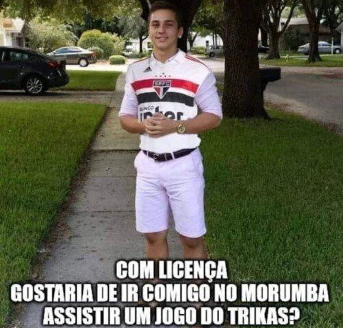 Trikas? Novo apelido do São Paulo é prato cheio para memes dos rivais.