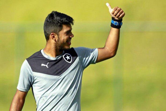 Leandrinho é um dos jovens promissores do time do Botafogo