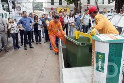 lixeira subterrânea