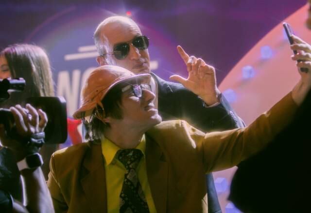 A selfie da noite ficou por conta do Mução. Será que ele saiu bem na foto? 