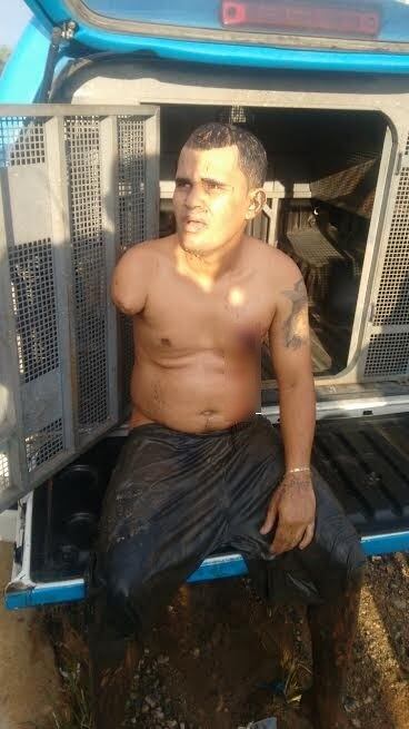 WL foi ferido e encaminhado para o Hospital Carlos Chagas