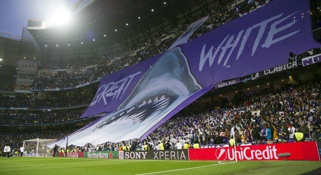 A torcida do Real: o Tubarão Branco, mesmo