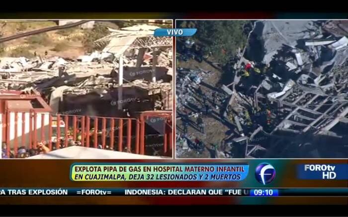 As autoridades pediram à população para evitar transitar pela região afetada