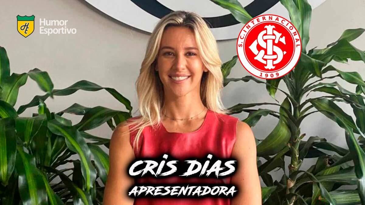 Cris Dias é torcedora do Internacional